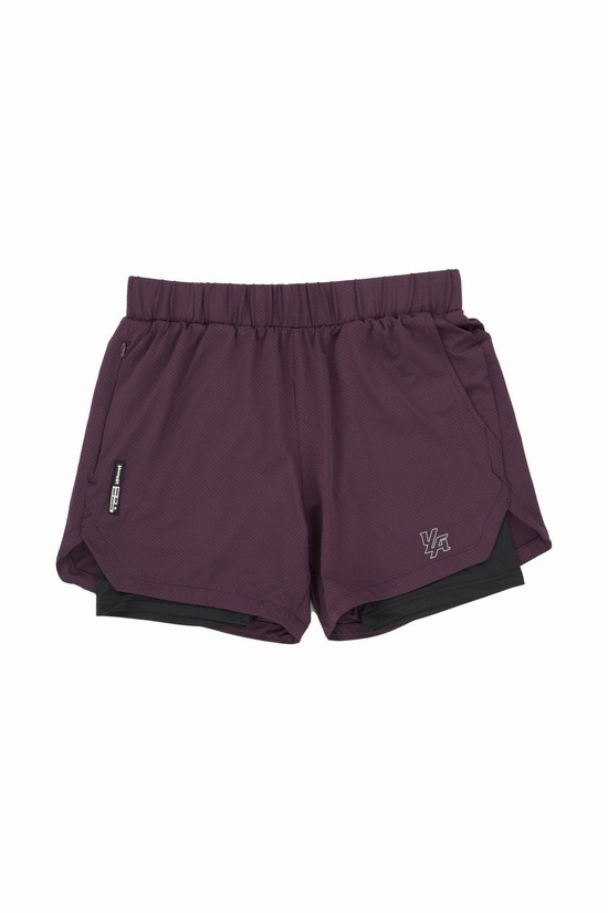 Youngla 105 Compression 2.0 Uomo Pantaloncini Viola | LI3127948