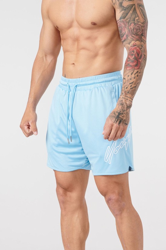 Youngla 117 Sig Uomo Pantaloncini Blu Chiaro | PI0826753