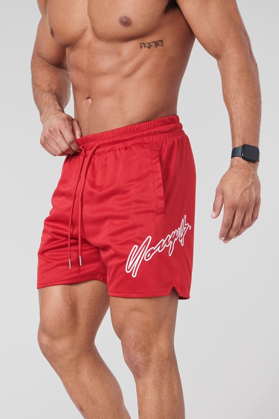 Youngla 117 Sig Uomo Pantaloncini Rosse | RA6710935