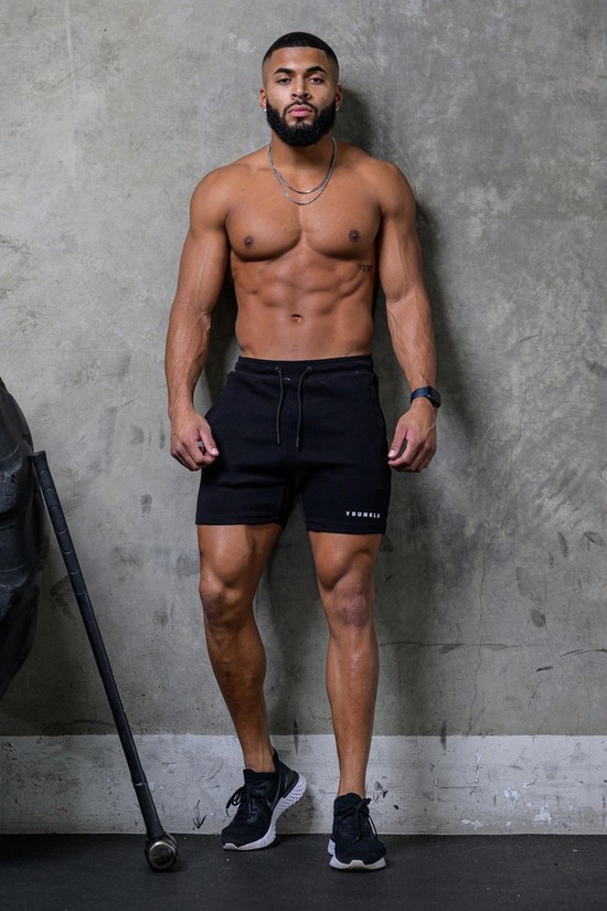 Youngla 118 The Perfect Uomo Pantaloncini Nere | DU0536942