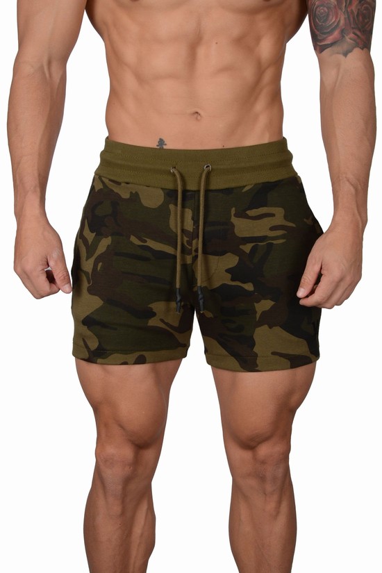 Youngla 126 Interlock Uomo Pantaloncini Verdi | JK8013947