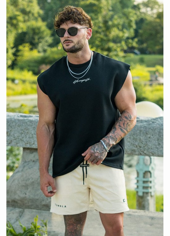 Youngla 130 Essential Basketball Uomo Pantaloncini Beige | UW1708594