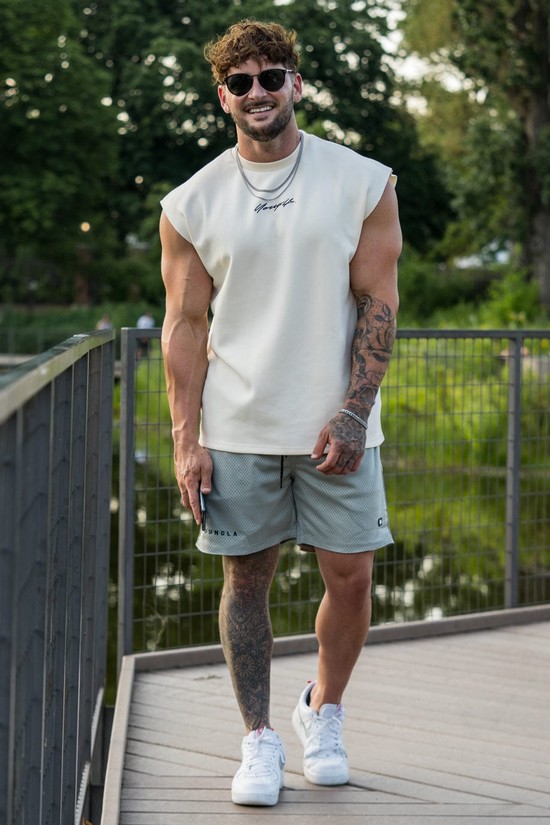 Youngla 130 Essential Basketball Uomo Pantaloncini Grigie | YP4169570