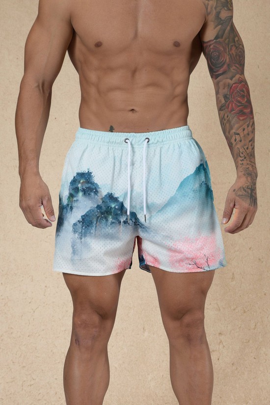 Youngla 135 House Party Uomo Pantaloncini Colorate | NI7569814
