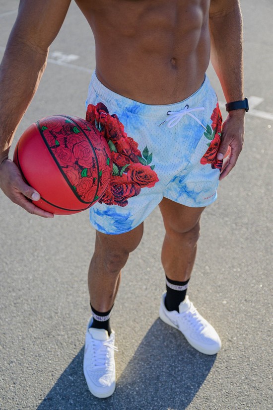 Youngla 141 The Block Party Uomo Pantaloncini Colorate | PI0432951