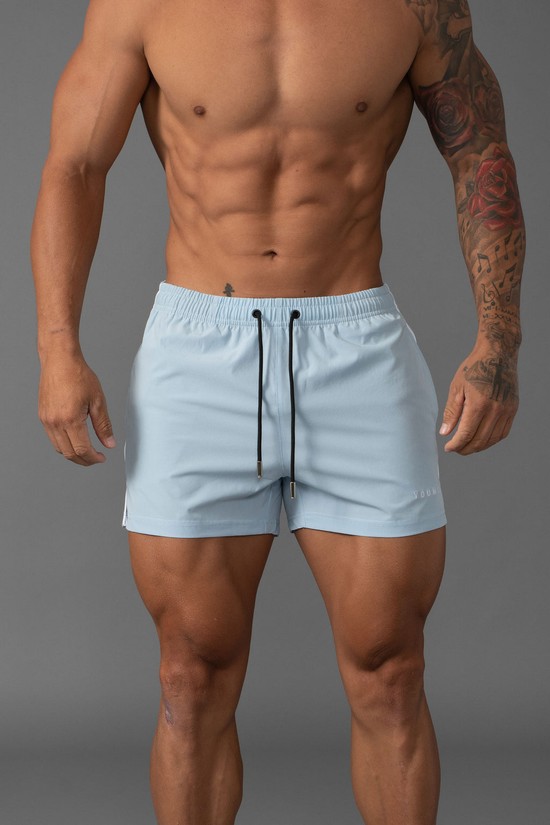 Youngla 143 Swim Uomo Pantaloncini Grigie | NS4089671