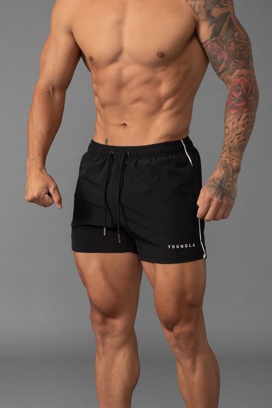 Youngla 143 Swim Uomo Pantaloncini Nere | GF0931846