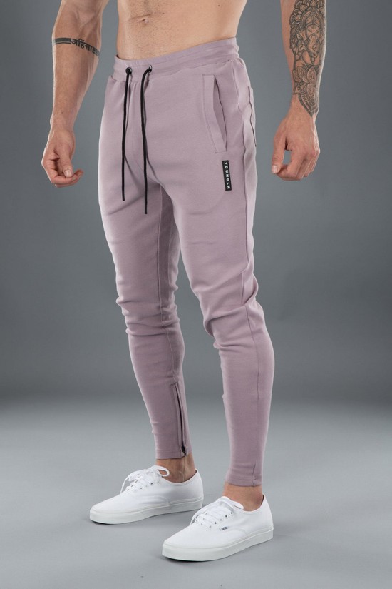Youngla 208 The Perfect Uomo Pantaloni Jogger Grigie | IA4695018