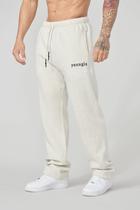 Youngla 216 Eternal No Cuff Sweats Uomo Pantaloni Jogger Grigie | BO7903615