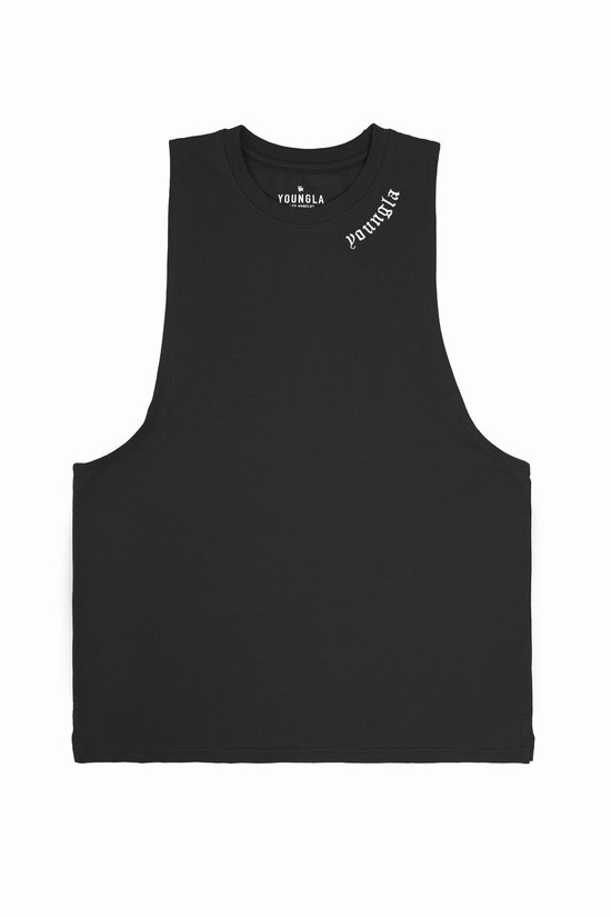 Youngla 303 Old English Uomo Canotta Nere | FC3278619