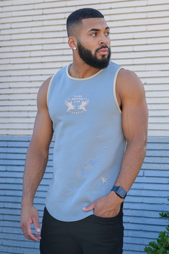 Youngla 311 Progress Uomo Canotta Blu | XW2587610