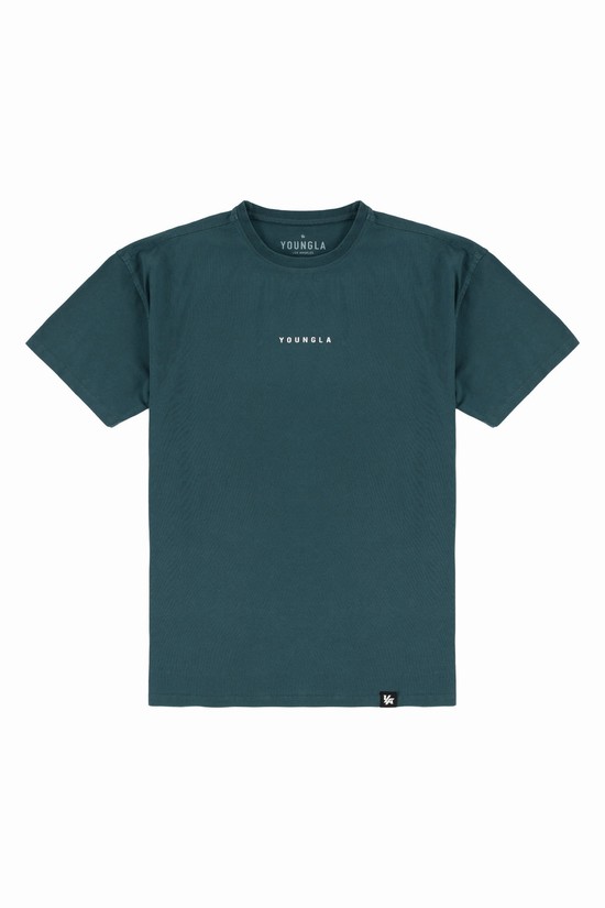 Youngla 401 Essential Jacked Uomo Camicie Verdi | BV1985342