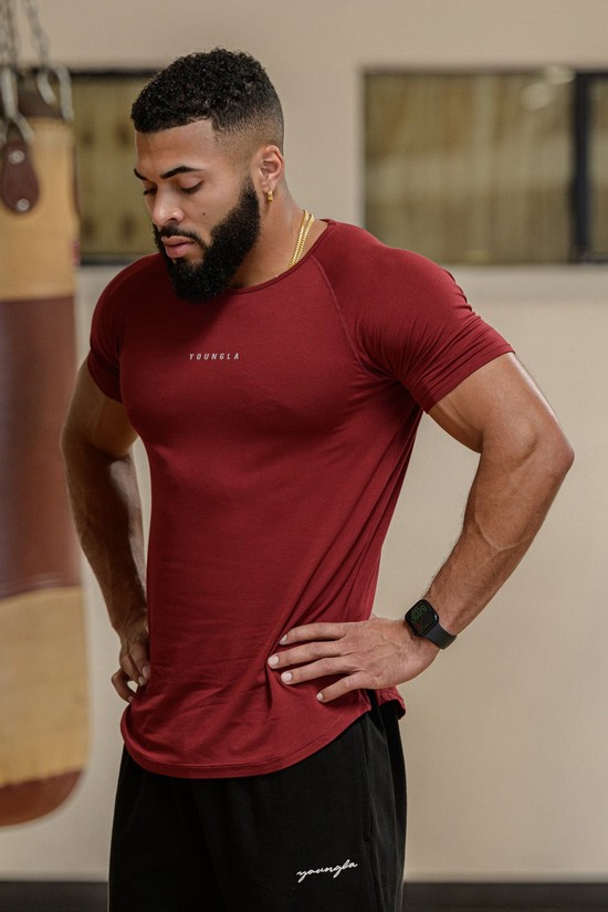 Youngla 403 Elite Uomo Camicie Rosse | YG5238410