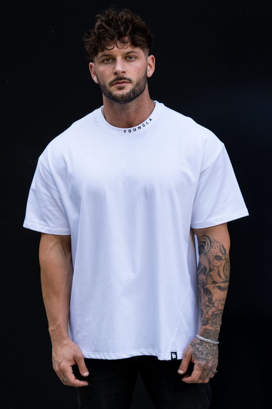 Youngla 429 Trademark Uomo Camicie Bianche | YQ1536027