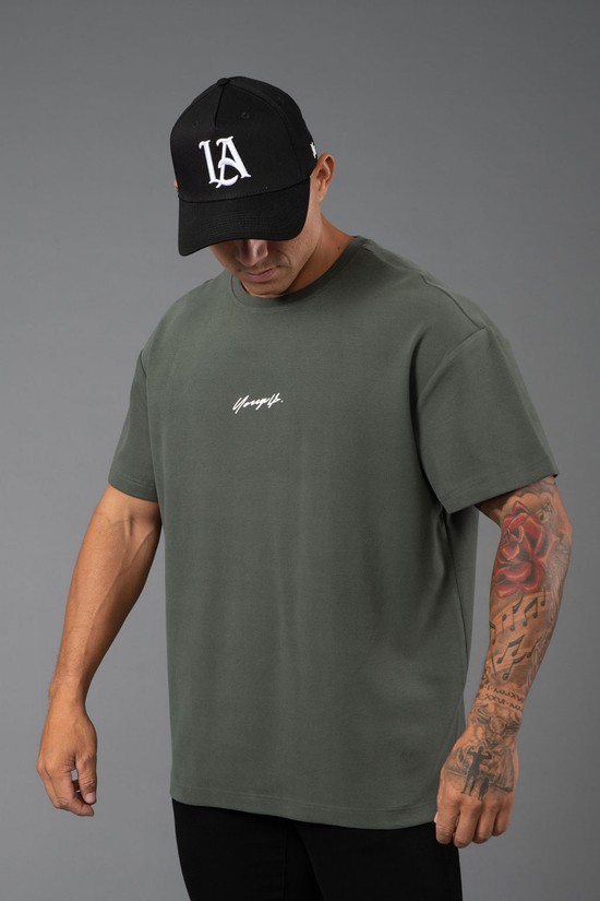 Youngla 430 Oversized Cloud Foam Uomo Camicie Grigie | VW1526390