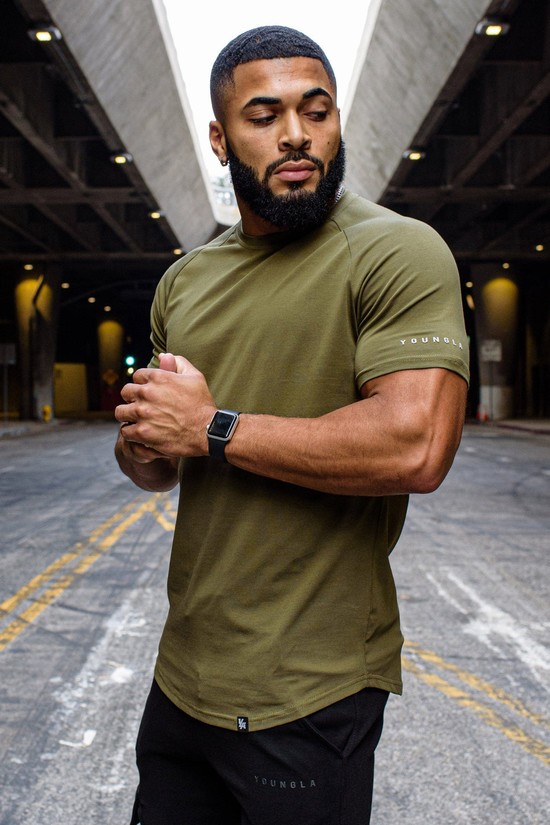 Youngla 442 Ultimate Ibrido Uomo Camicie Verdi | DC9743156