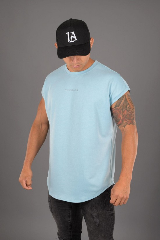 Youngla 446 Rambo Uomo Camicie Blu Chiaro | PU9452068