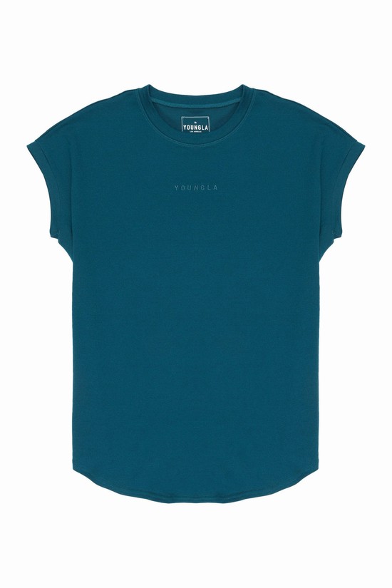 Youngla 446 Rambo Uomo Camicie Blu | TG1460259