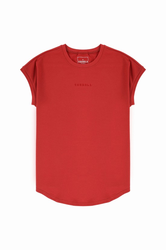 Youngla 446 Rambo Uomo Camicie Rosse | YF1340685