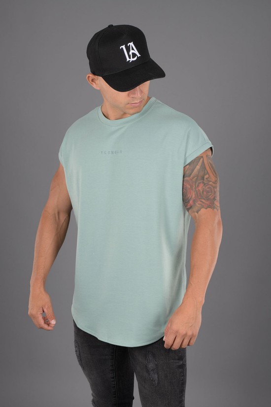 Youngla 446 Rambo Uomo Camicie Verdi Chiaro | YI4785320
