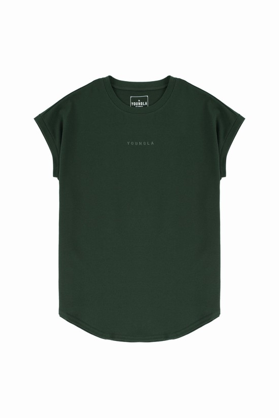 Youngla 446 Rambo Uomo Camicie Verdi | UO8154736