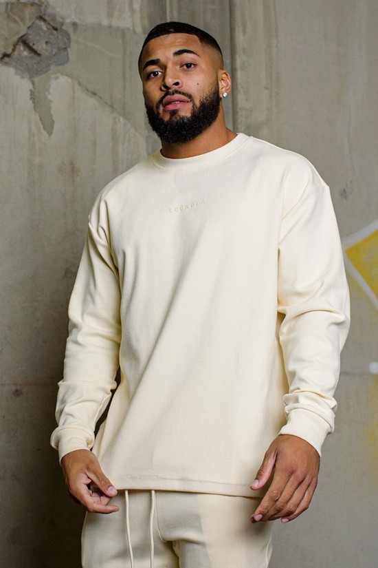 Youngla 450 Cloud Foam Long Sleeves Uomo Camicie Bianche | FU6489312