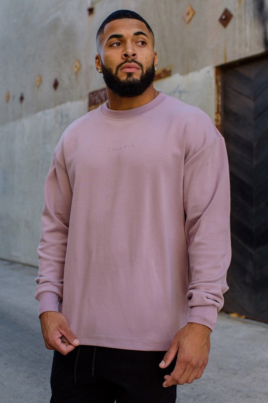 Youngla 450 Cloud Foam Long Sleeves Uomo Camicie Rosa | LO2943650