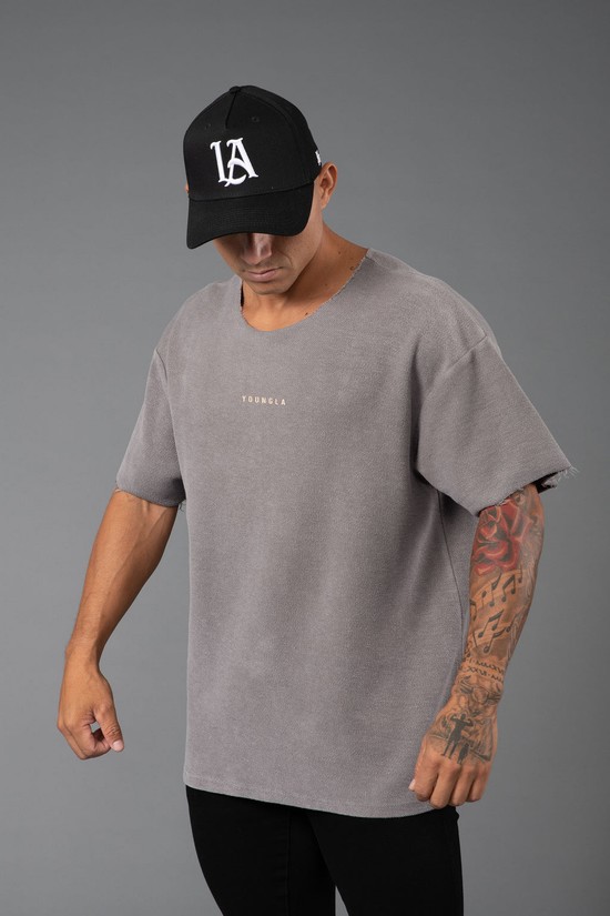 Youngla 455 Reversible Immortal Uomo Camicie Grigie | WR9510642
