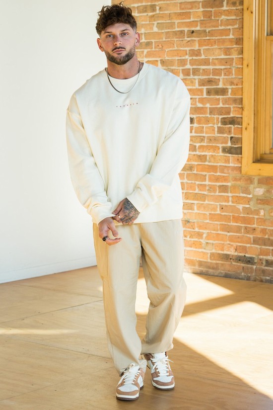Youngla 507 Got Yo Back Crewnecks Uomo Felpe Bianche | TS6031942