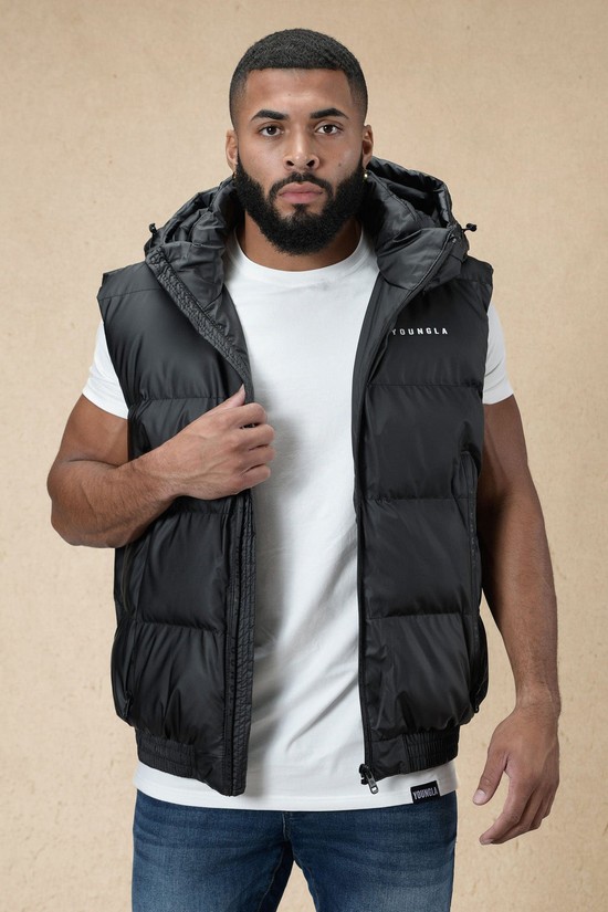 Youngla 553 Brooklyn Puffer Uomo Giacca Nere | AQ2954061