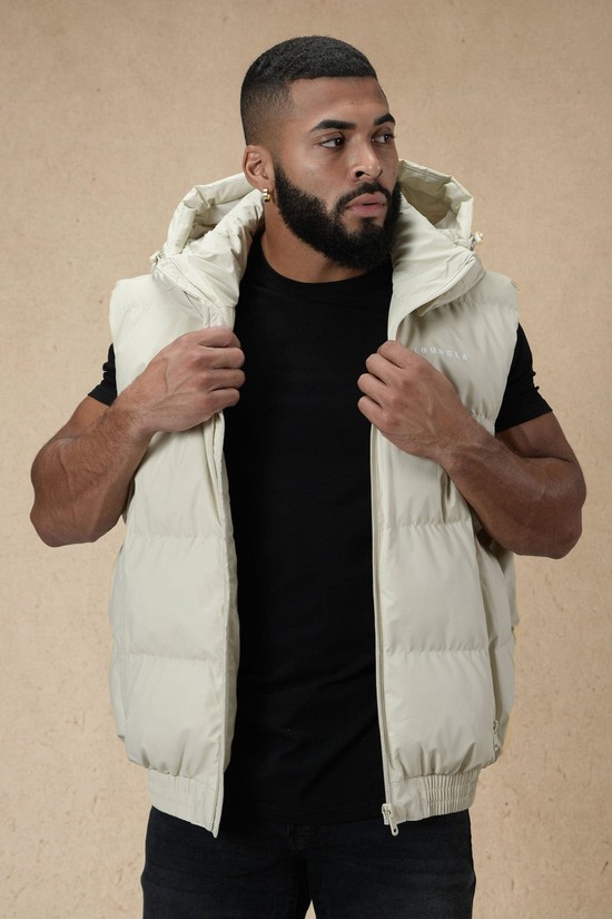 Youngla 553 Brooklyn Puffer Uomo Giacca Bianche | MO1508927