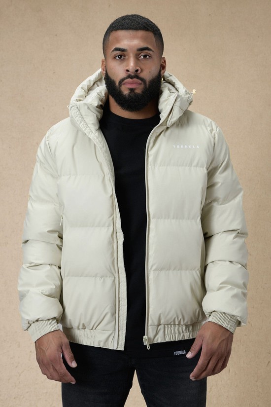 Youngla 554 Brooklyn Puffer Uomo Giacca Bianche | NE2103584