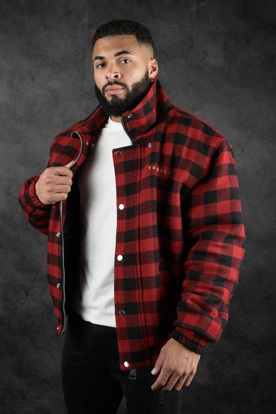 Youngla 563 Kingpins Uomo Giacca Rosse | QZ8952407