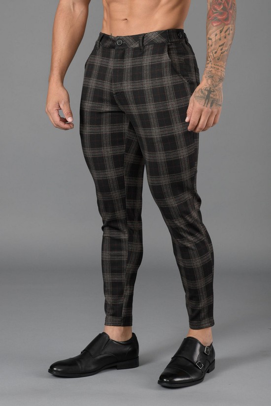 Youngla 615 New Vestito Uomo Pantaloni Nere | LB2170645