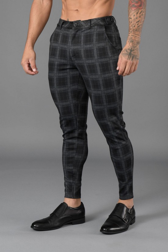 Youngla 615 New Vestito Uomo Pantaloni Nere | MQ4076815