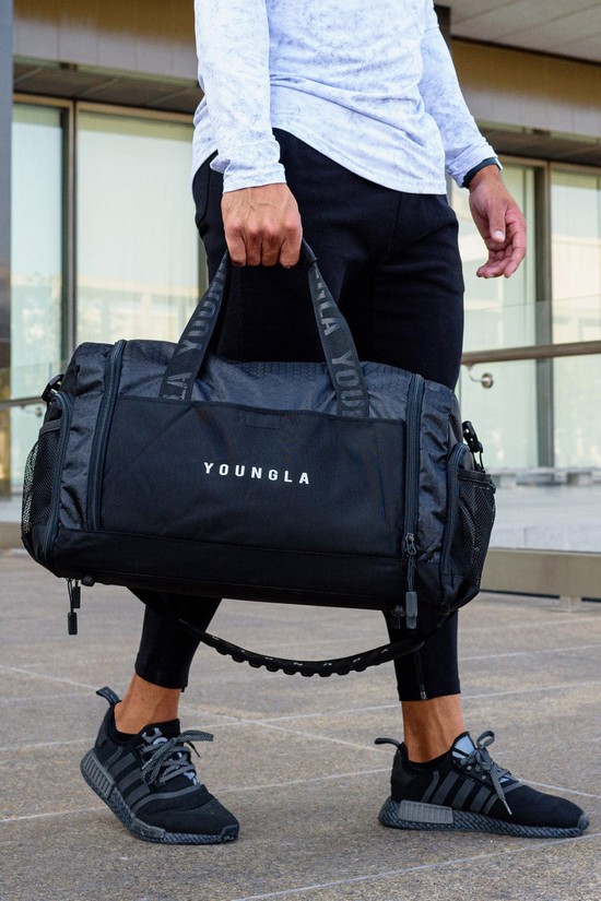 Youngla 740 Elite Duffle Uomo Borse Blu Marino | RX5137489
