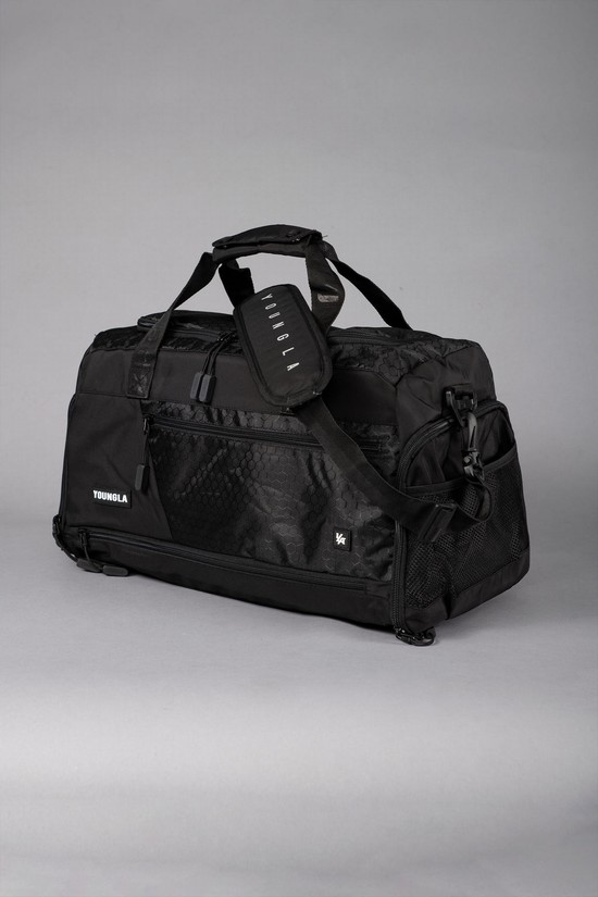 Youngla 740 Elite Duffle Uomo Borse Nere | AV7195230