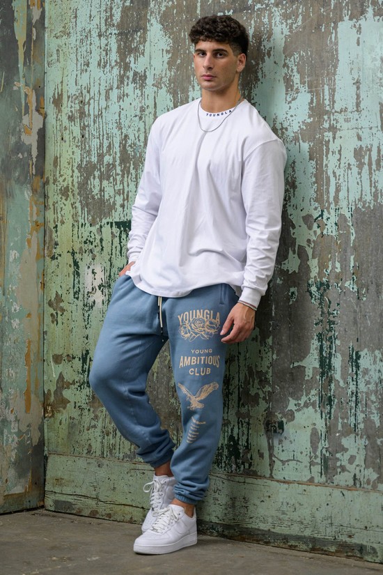 Youngla 810 Trademark Longsleeves Uomo Camicie Bianche | OB5402936