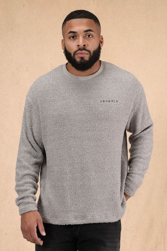 Youngla 817 Cozy Longsleeves Uomo Camicie Grigie | ZH4528706