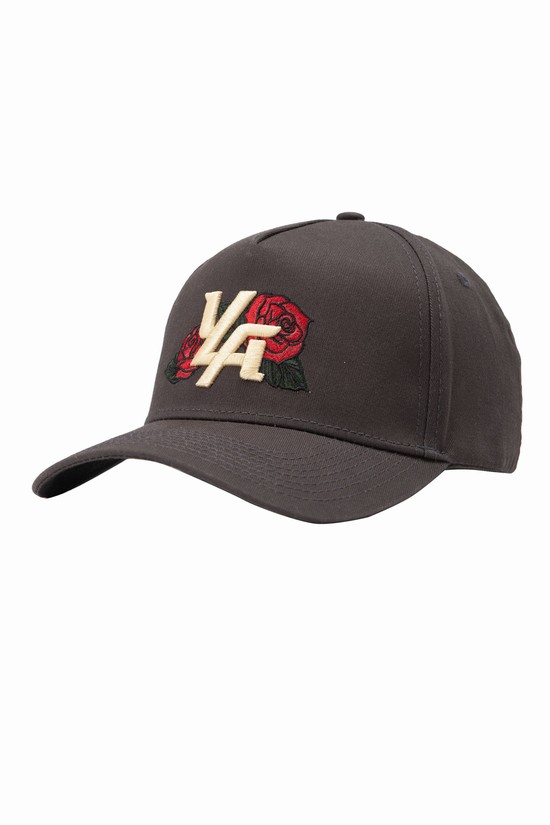 Youngla 916 Yla Flower Uomo Cappelli Grigie | IQ4935762