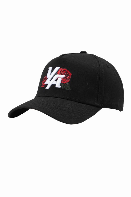 Youngla 916 Yla Flower Uomo Cappelli Nere | FQ7318246
