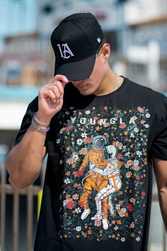 Youngla 920 A-frame La Snapback 2.0 Uomo Cappelli Nere | YC1368927