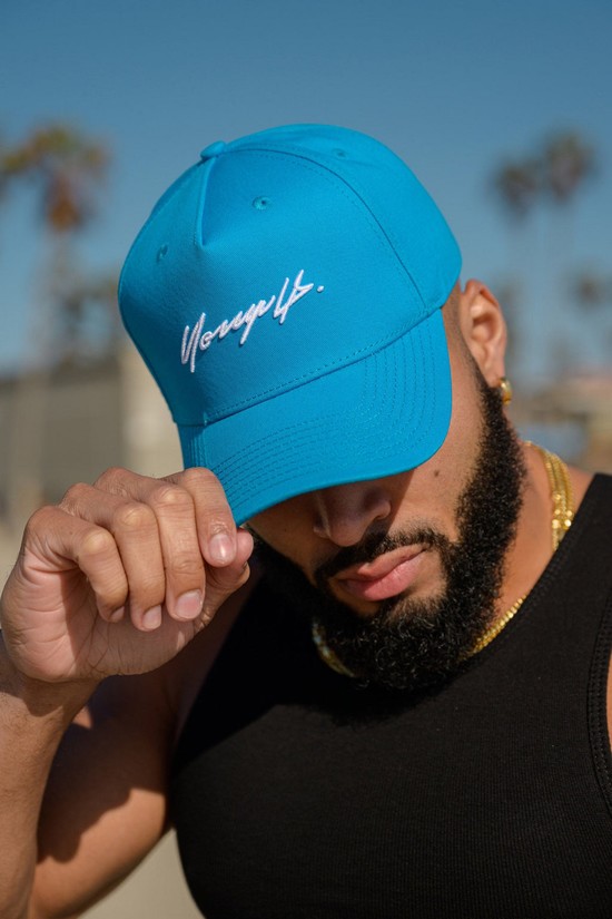 Youngla 922 Signature Uomo Cappelli Blu | CR0689412