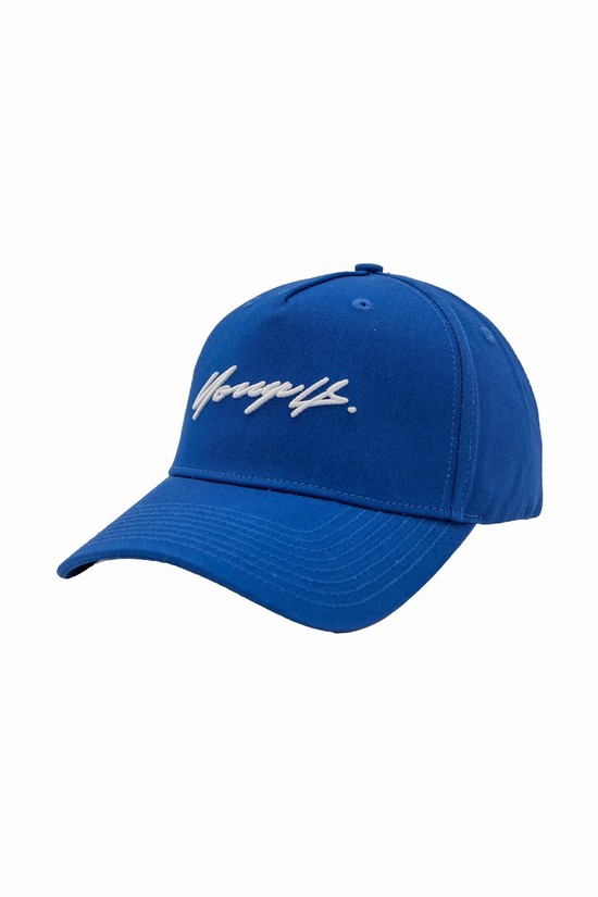 Youngla 922 Signature Uomo Cappelli Blu | XP8436790