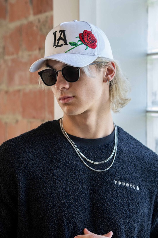 Youngla 927 Rose Uomo Cappelli Bianche | IX4193762