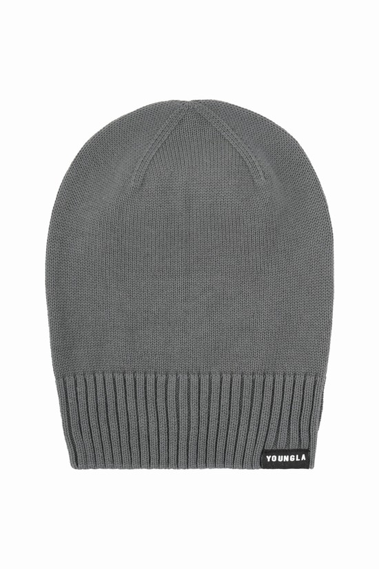 Youngla 928 Essential Uomo Berretti Grigie | XR4391025