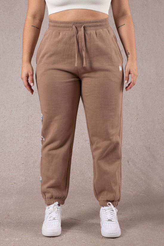 Youngla W203 Invernali Bloom Donna Pantaloni Jogger Grigie | OG4316072