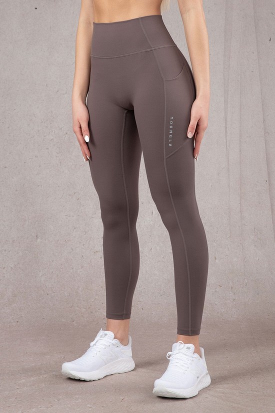 Youngla W214 Power Donna Pantaloni Jogger Grigie | MV5716489