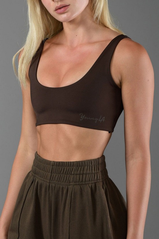Youngla W303 Sculpt Donna Reggiseni Grigie Scuro | YC0892631
