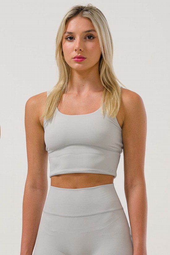 Youngla W309 Level-up Sports Donna Reggiseni Grigie | YE5289064